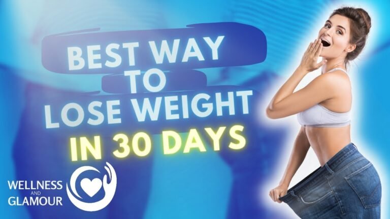How to Lose Weight in 30 Days: Diet and Exercise Plan