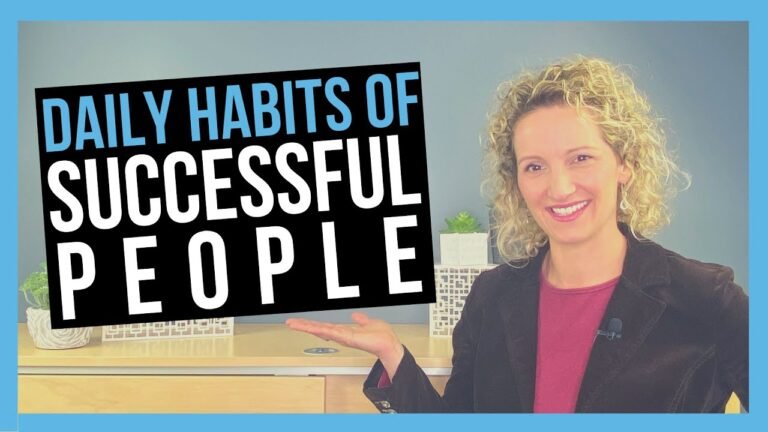 10 Daily Habits of Successful People That Boost Productivity and Success