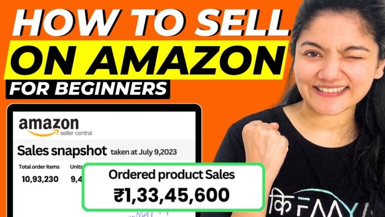 How to Start Selling on Amazons: A Complete Beginner's Guide